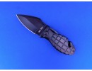 Nůž palcový zavírací univerzální GRANÁT černý (Mil-Tec)
